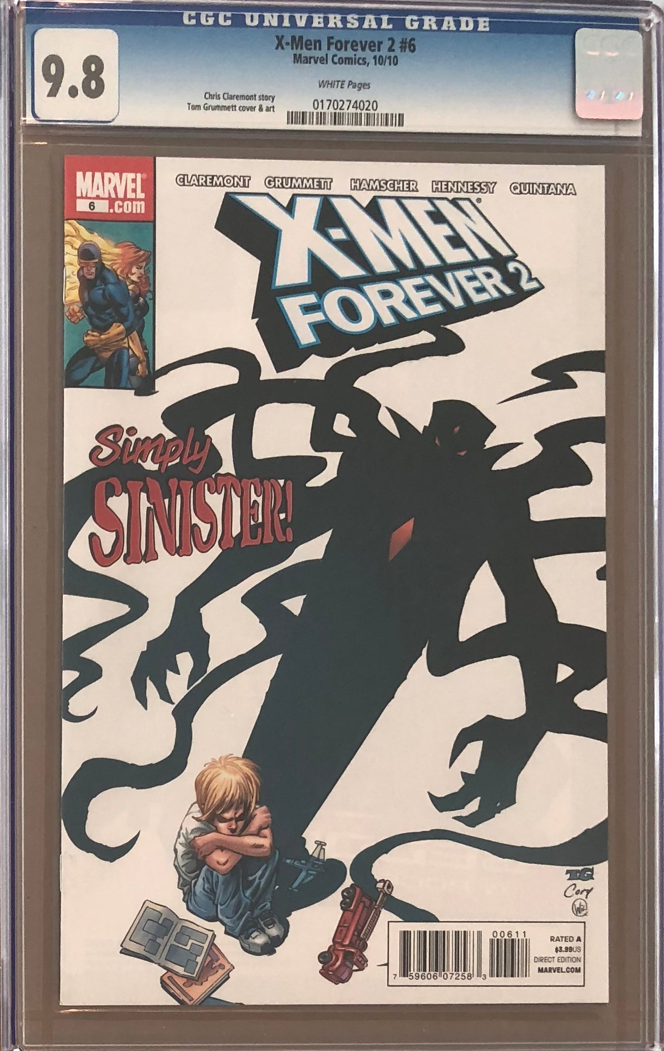 X-Men Forever 2 #6 CGC 9.8