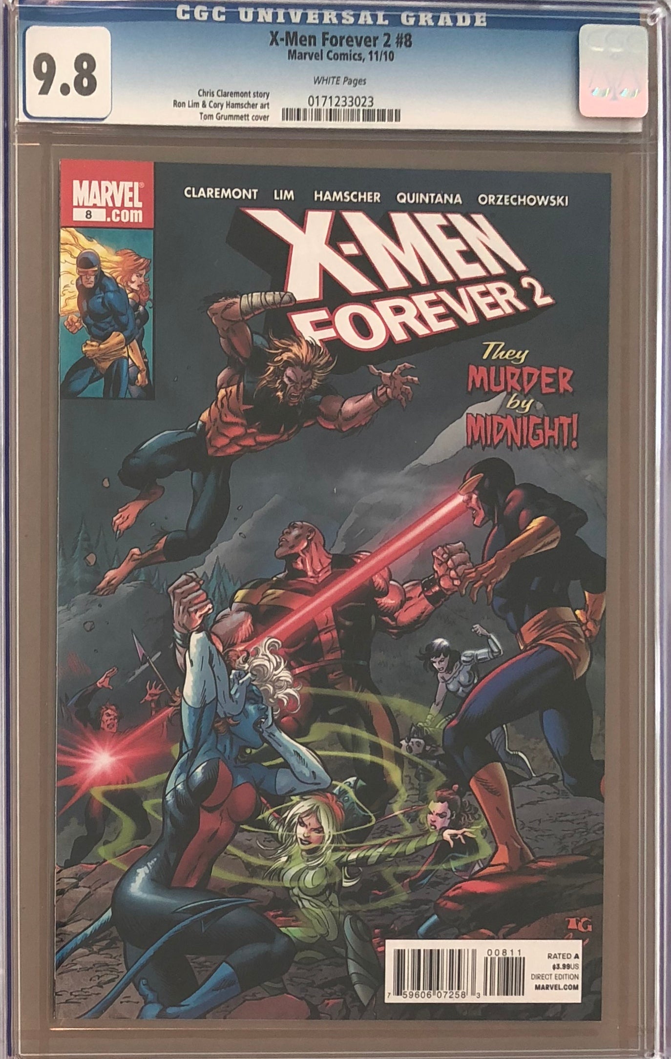X-Men Forever 2 #8 CGC 9.8