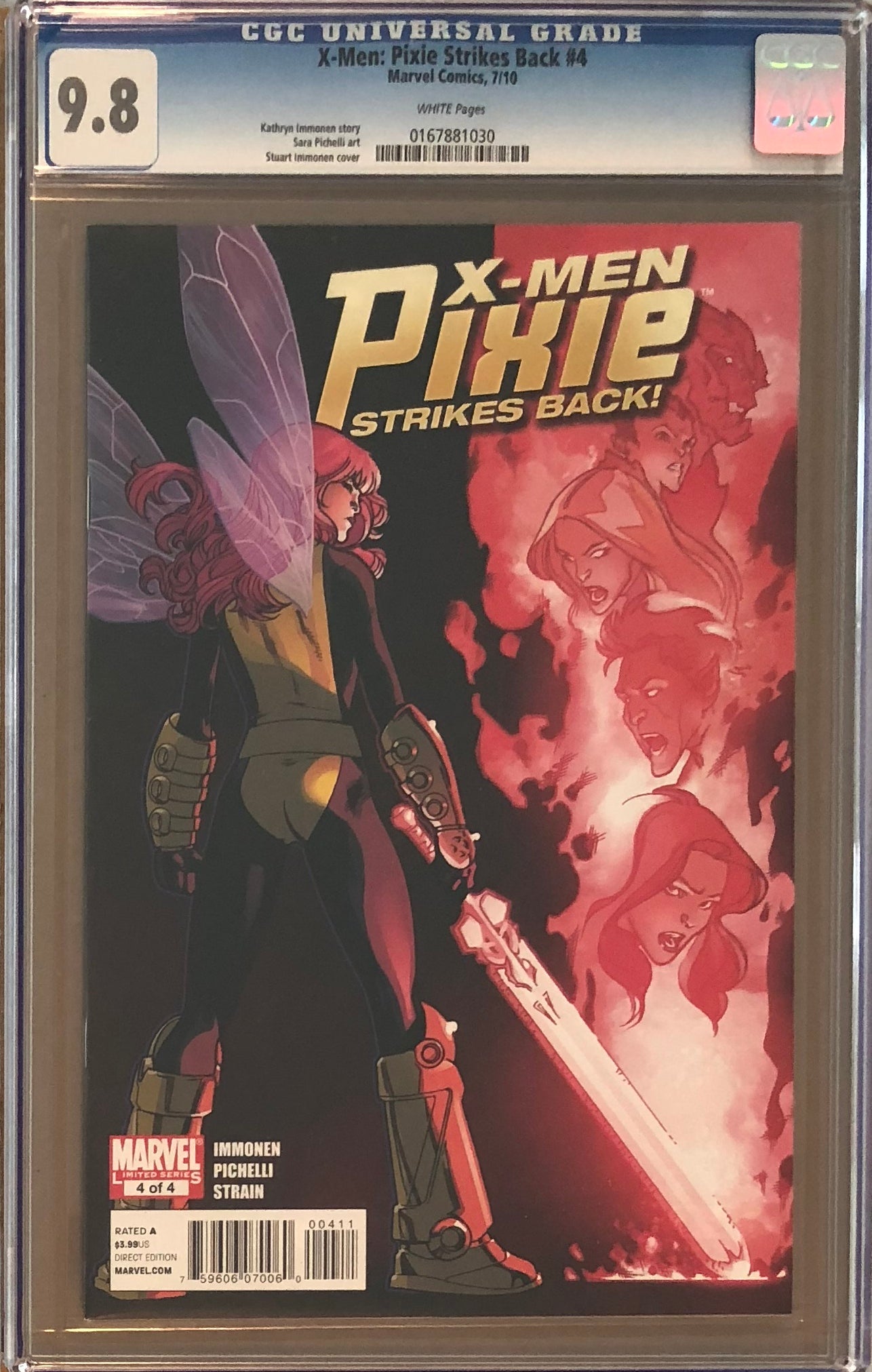 X-Men: Pixie Strikes Back #4 CGC 9.8