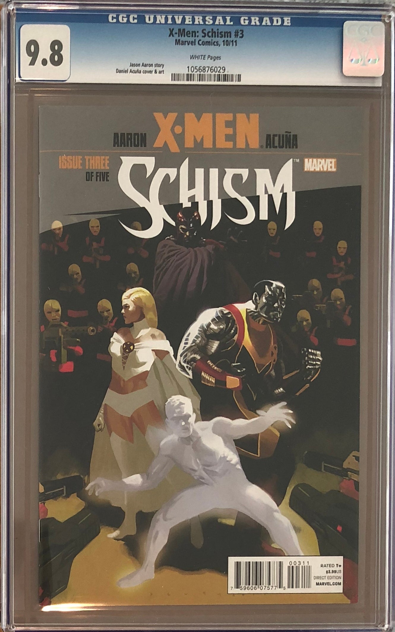 X-Men: Schism #3 CGC 9.8