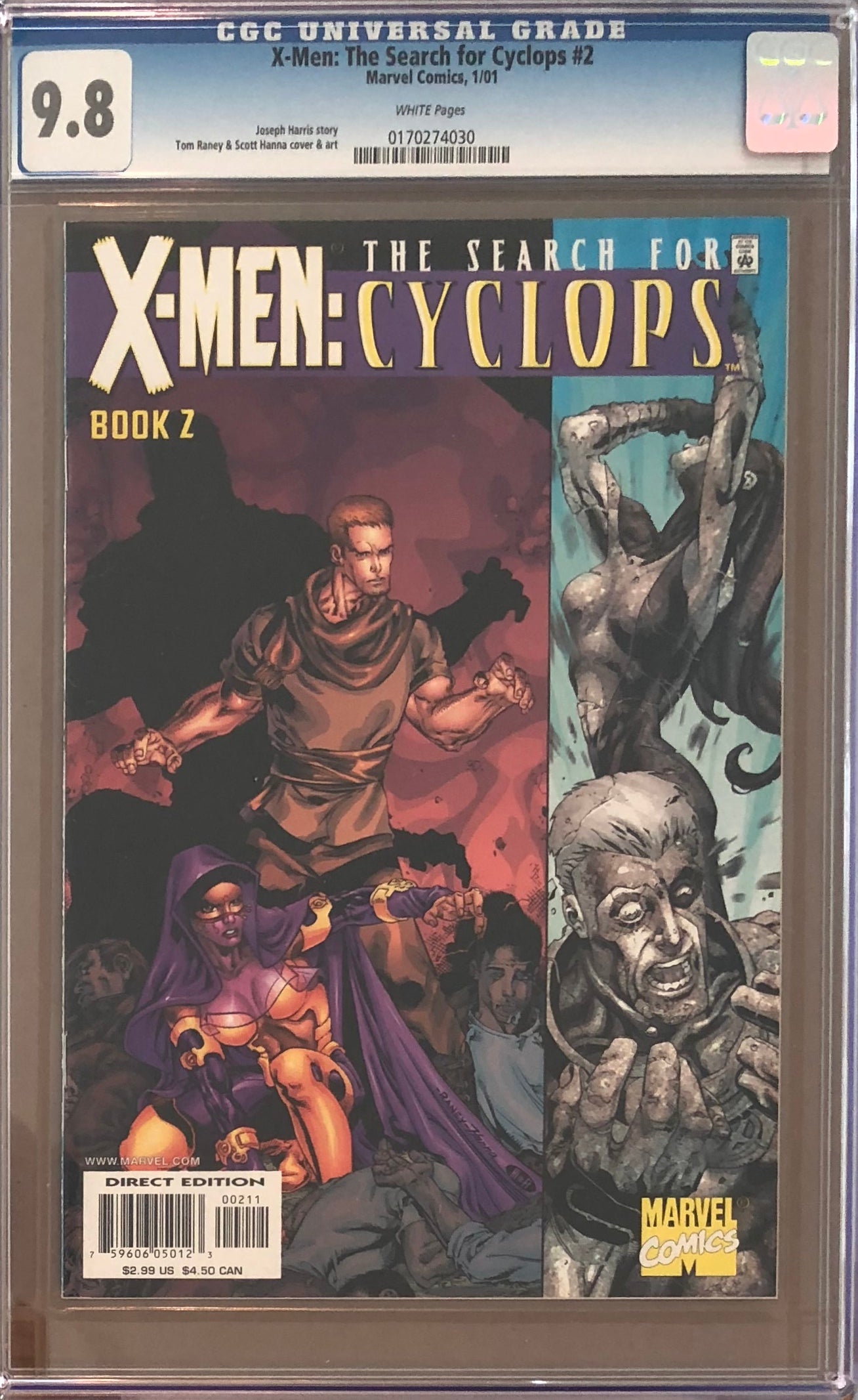 X-Men: The Search for Cyclops #2 CGC 9.8