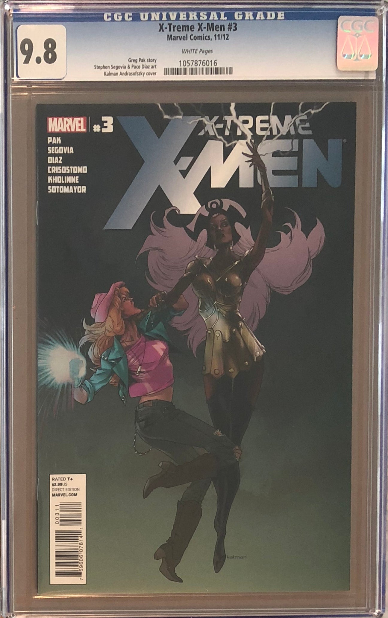 X-Treme X-Men #3 CGC 9.8