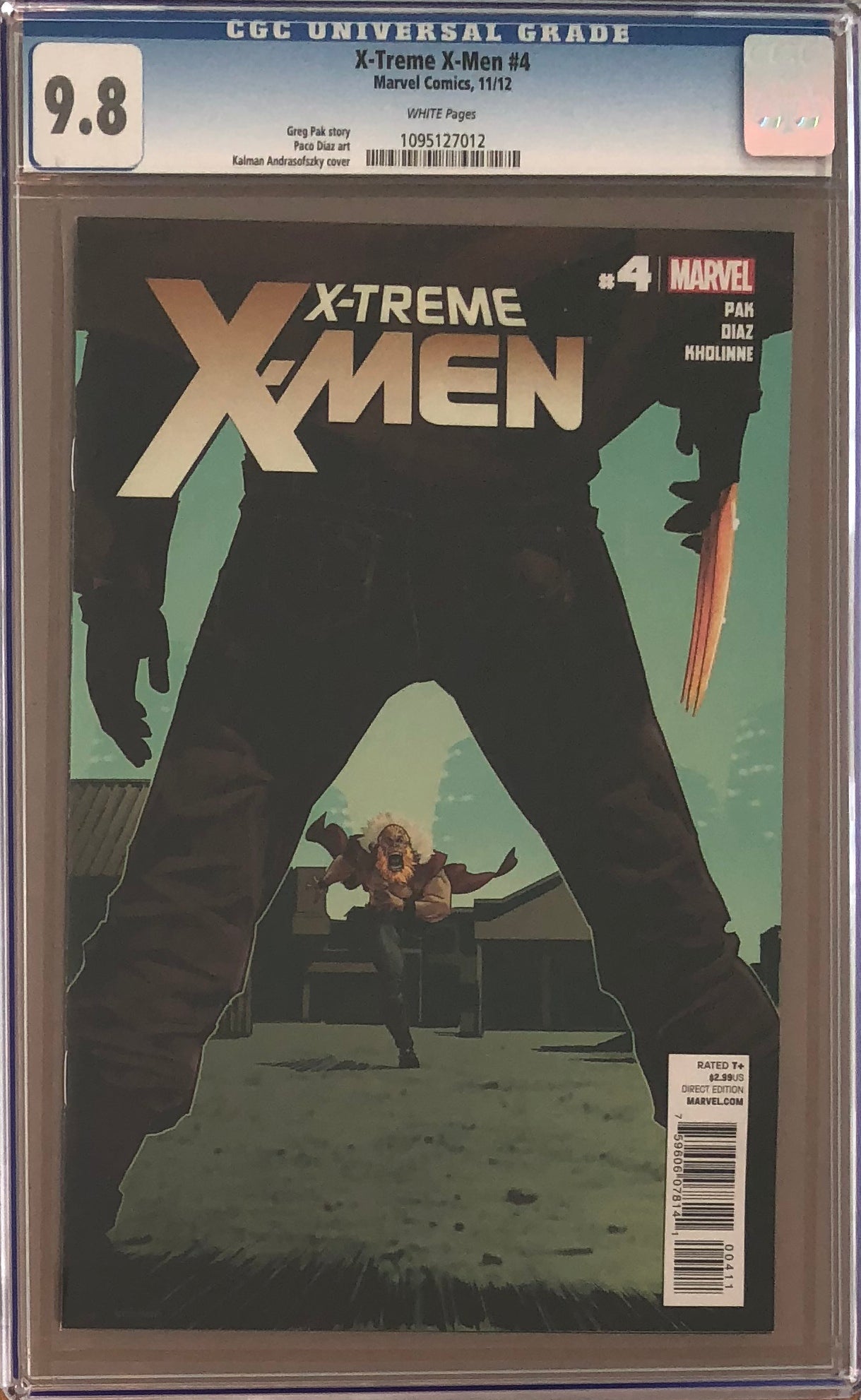 X-Treme X-Men #4 CGC 9.8