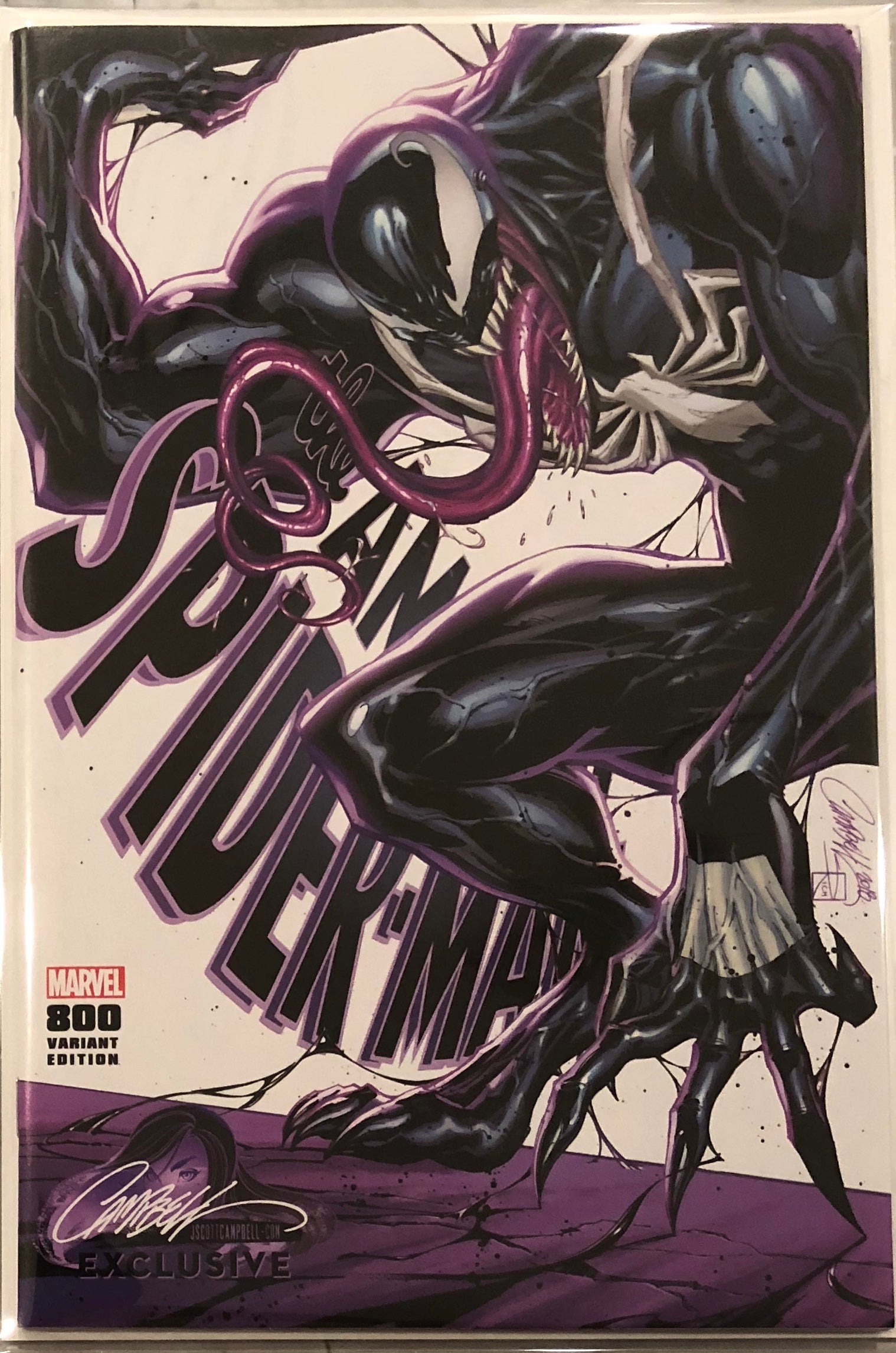 Amazing Spider-Man #800 J. Scott Campbell Edition D "Venom" Exclusive
