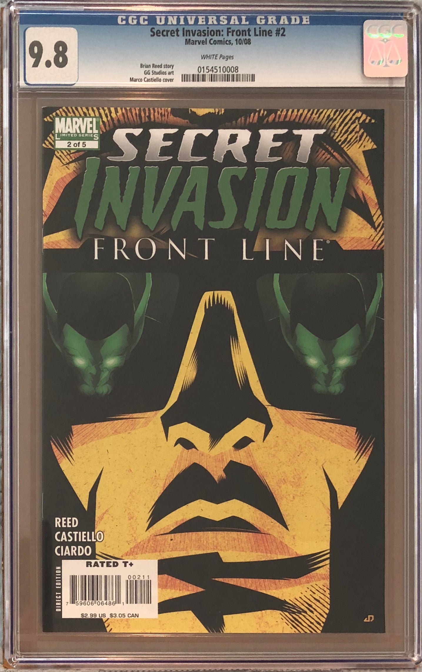 Secret Invasion: Front Line #2 CGC 9.8