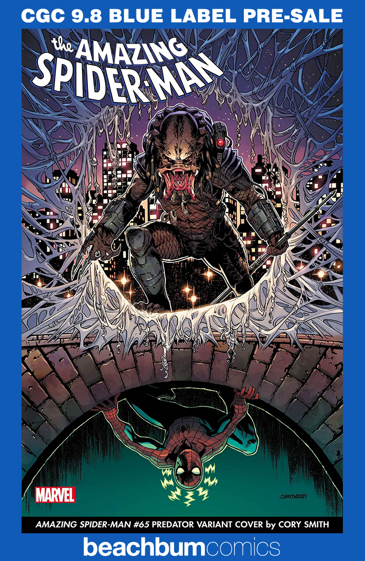 Amazing Spider-Man #65 Smith "Predator" Variant CGC 9.8