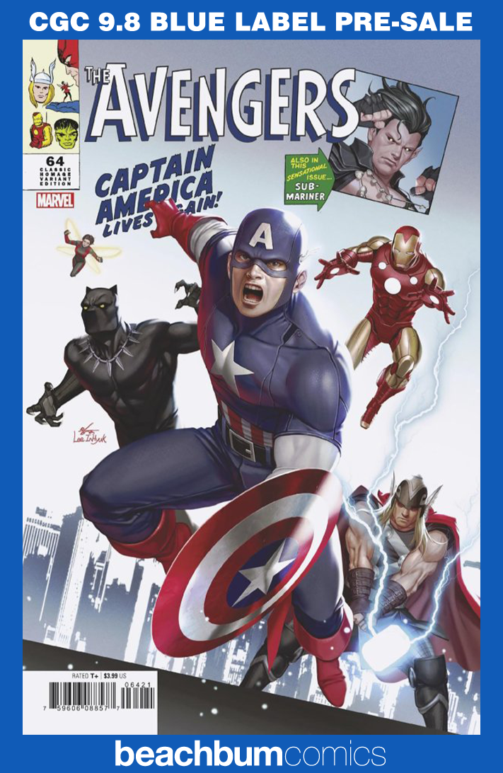 Avengers #64 inHyuk Lee Variant CGC 9.8