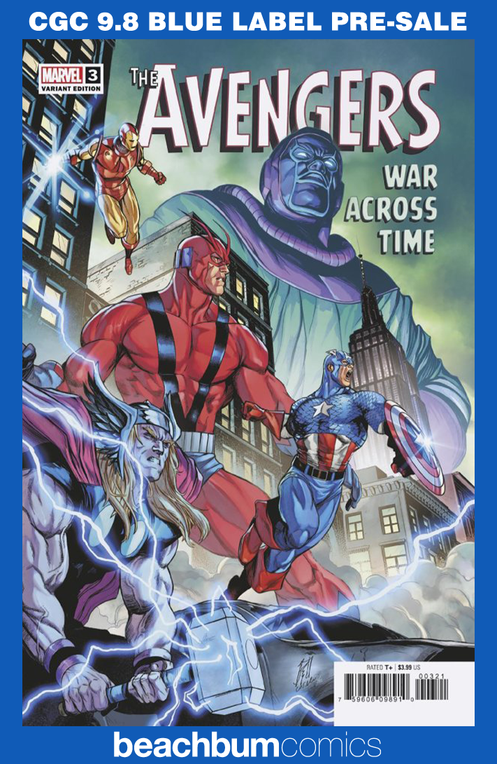 Avengers: War Across Time #3 Variant CGC 9.8