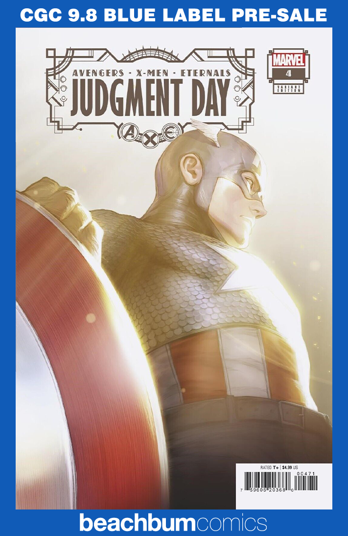 A.X.E.: Judgment Day #4 Witter Variant CGC 9.8