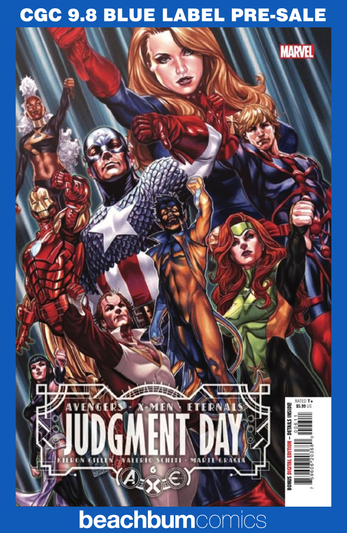 A.X.E.: Judgment Day #6 CGC 9.8