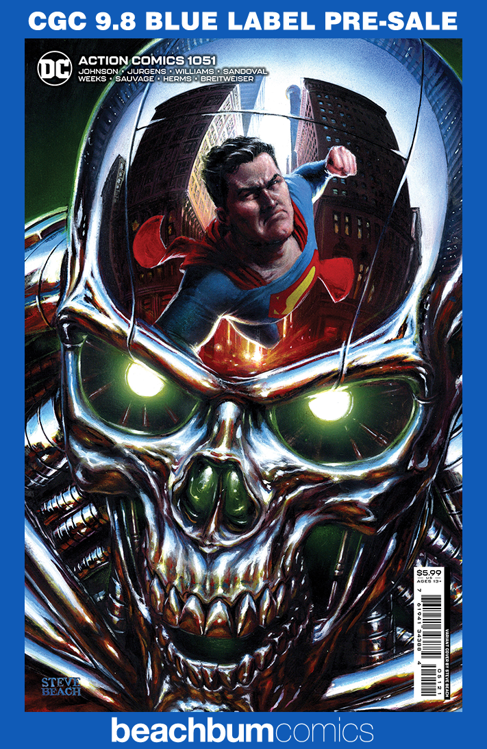 Action Comics #1051 - Cover B - Beach CGC 9.8