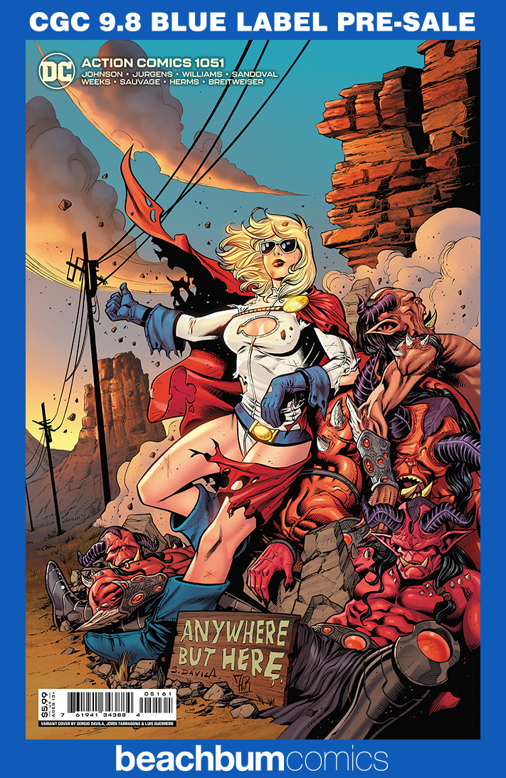 Action Comics #1051 - Cover D - Davila CGC 9.8