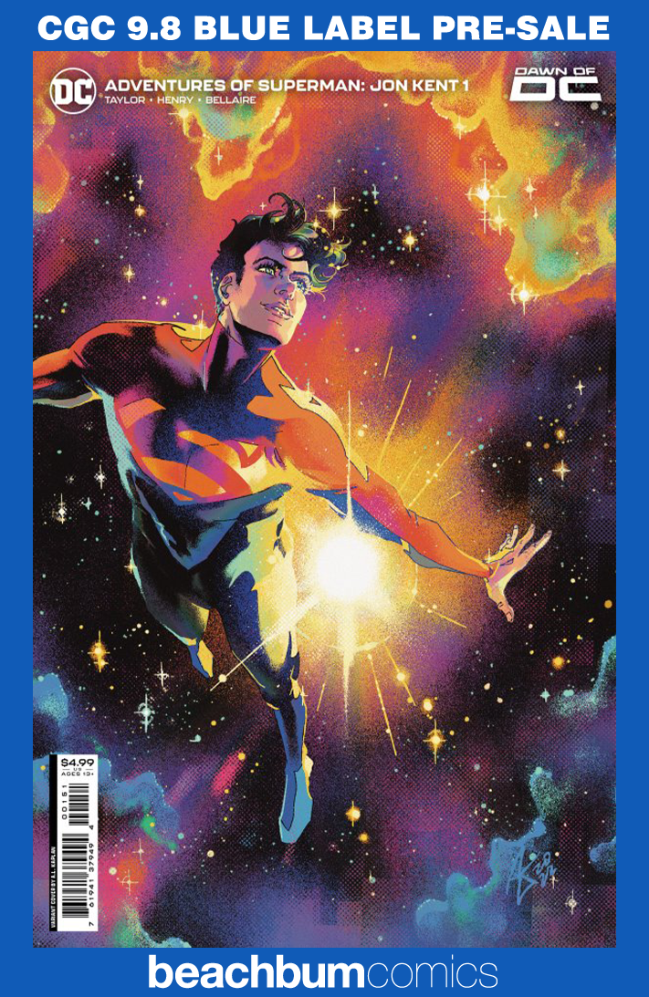 Adventures of Superman: Jon Kent #1 Cover E - Kaplan CGC 9.8