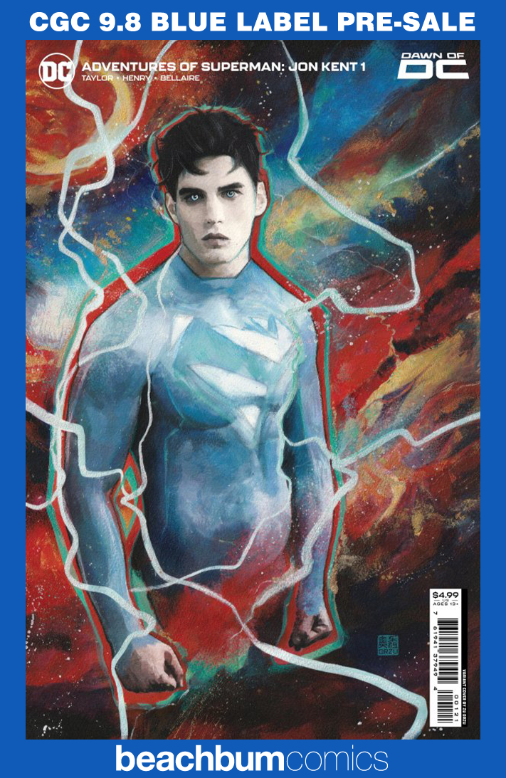 Adventures of Superman: Jon Kent #1 Cover B - Orzu CGC 9.8