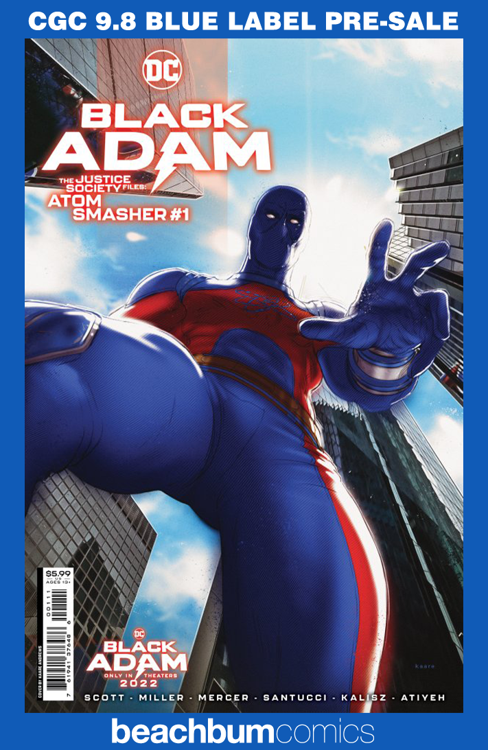 Black Adam: Atom Smasher #1 CGC 9.8