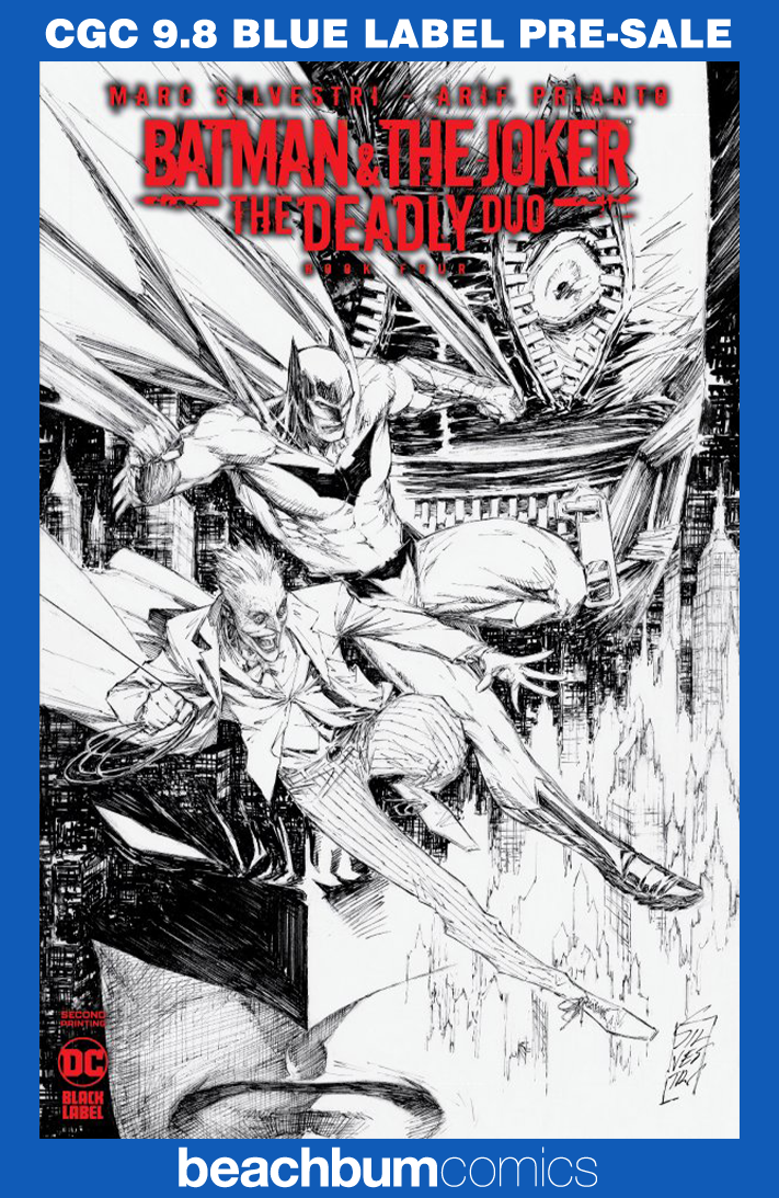 Batman & The Joker: The Deadly Duo #4 Second Printing CGC 9.8