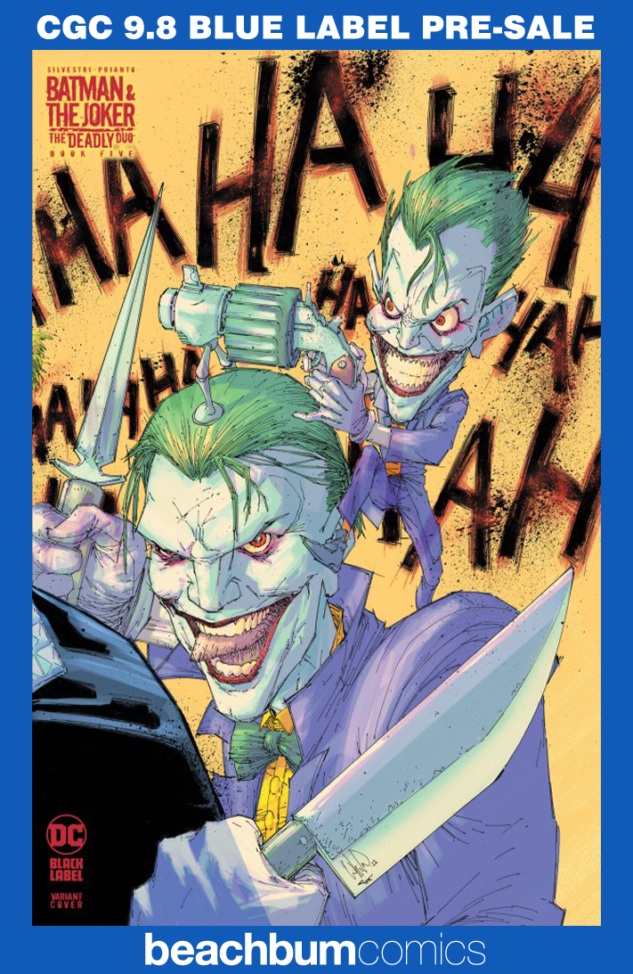 Batman & The Joker: The Deadly Duo #5 Portacio Joker Variant CGC 9.8