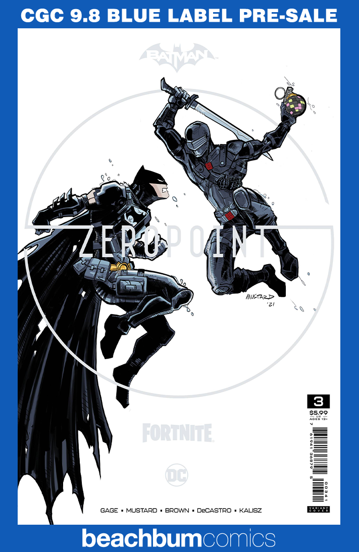 Batman/Fortnite: Zero Point #3 Premium Variant CGC 9.8