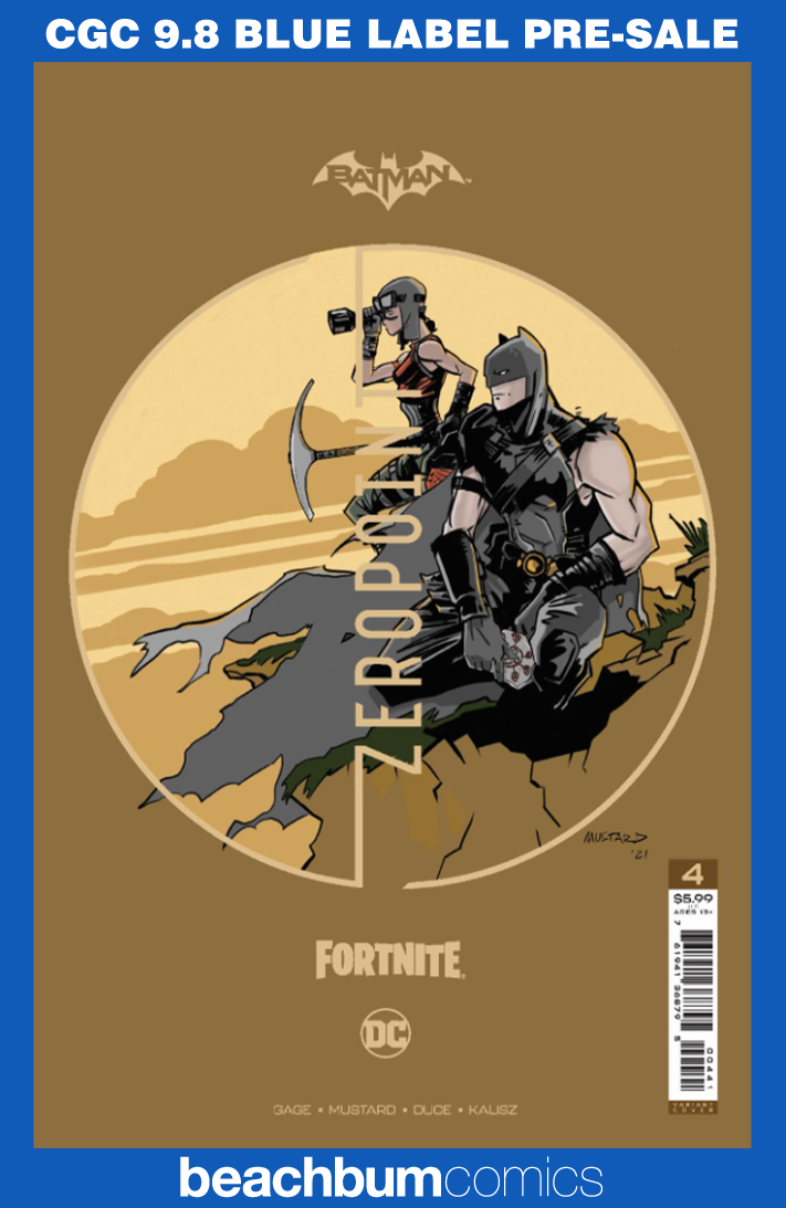 Batman/Fortnite: Zero Point #4 Premium Variant CGC 9.8