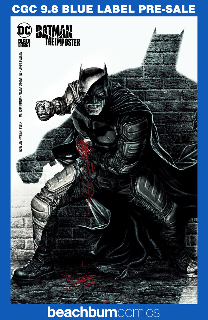 Batman: The Imposter #1 Bermejo Variant DC Black Label CGC 9.8