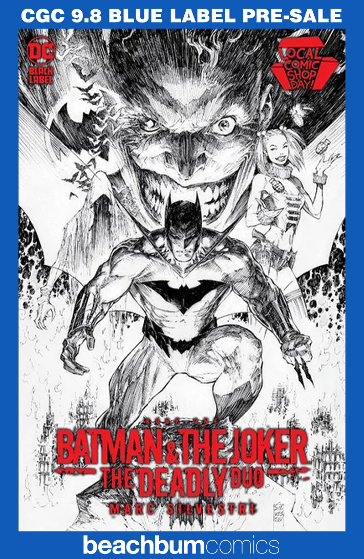 Batman & The Joker: The Deadly Duo #1 LCSD 2022 Foil Variant CGC 9.8