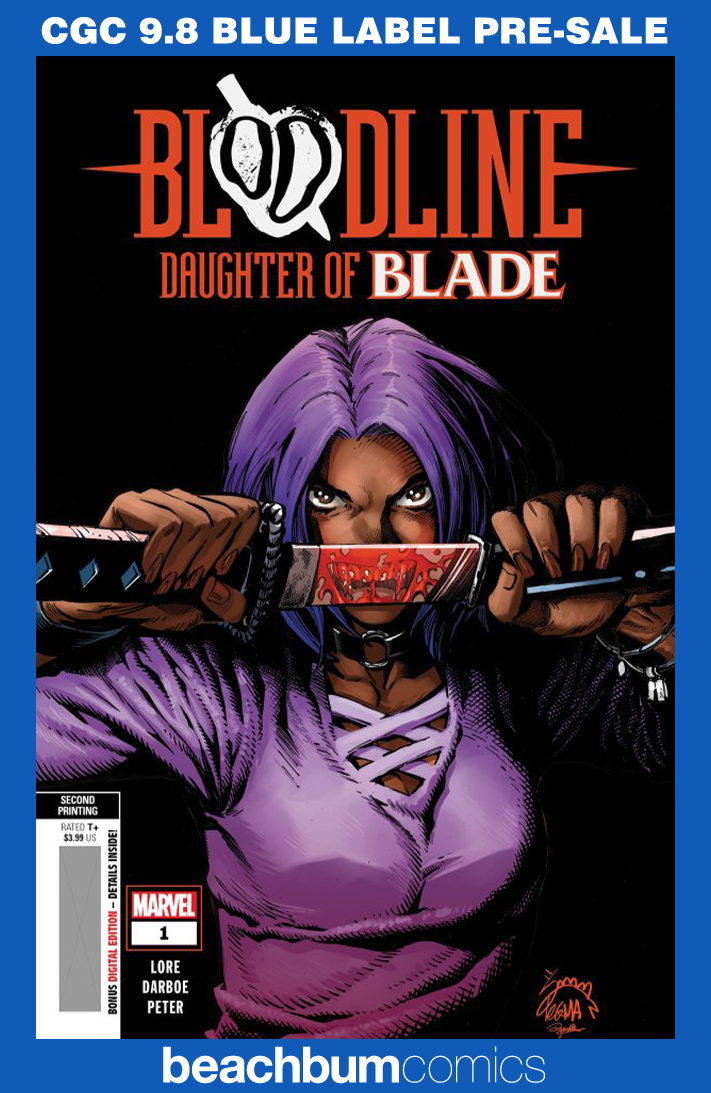 Bloodline: Daughter of Blade #1 Second Printing CGC 9.8