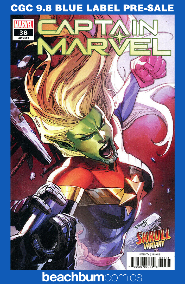 Captain Marvel #38 Segovia Variant CGC 9.8
