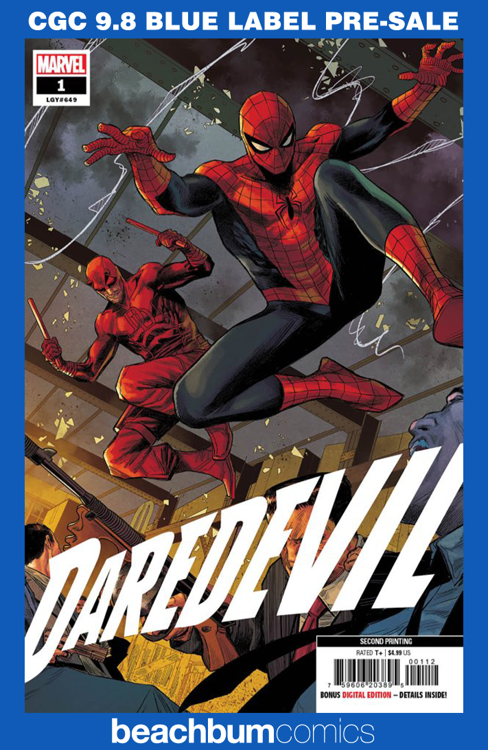 Daredevil #1 Second Printing CGC 9.8