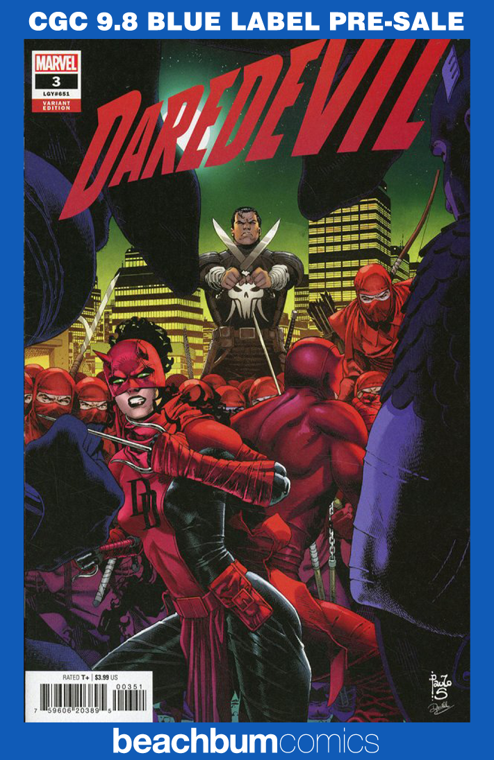 Daredevil #3 Variant CGC 9.8