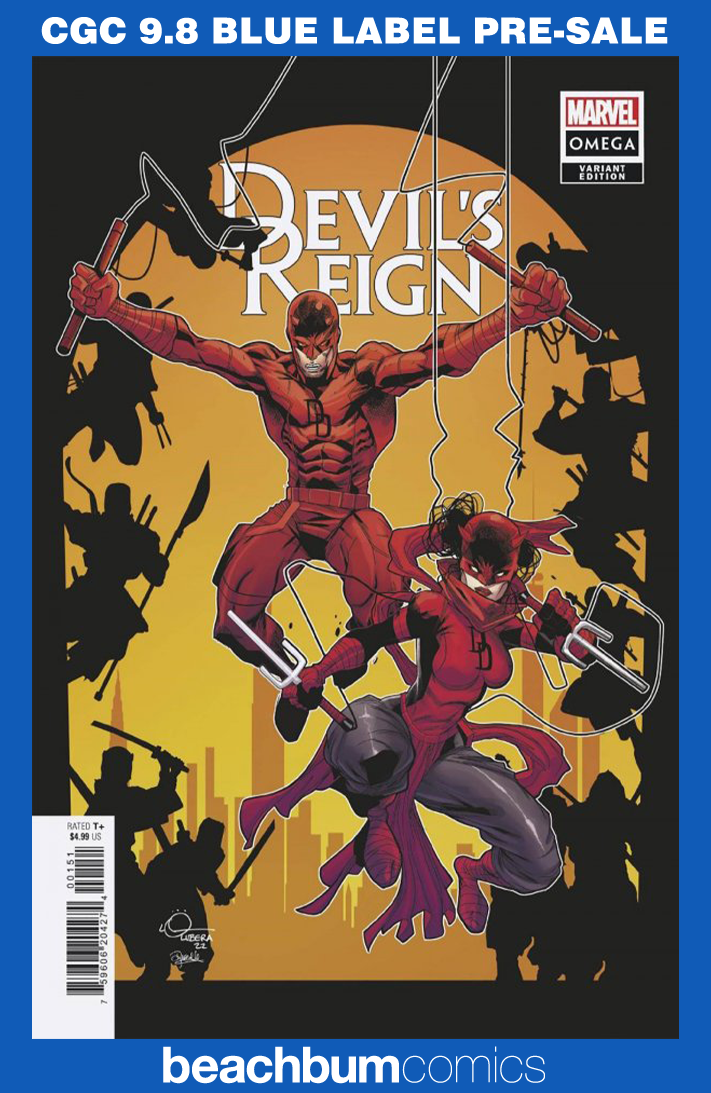 Devil's Reign: Omega #1 Lubera Variant CGC 9.8