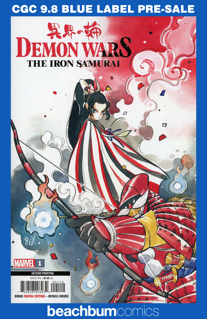 Demon Wars: The Iron Samurai #1 Second Printing CGC 9.8