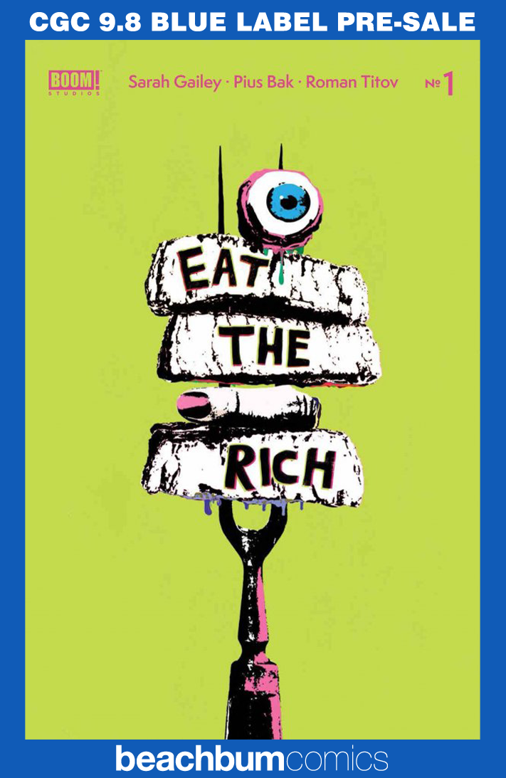 Eat the Rich #1 Carey Variant CGC 9.8