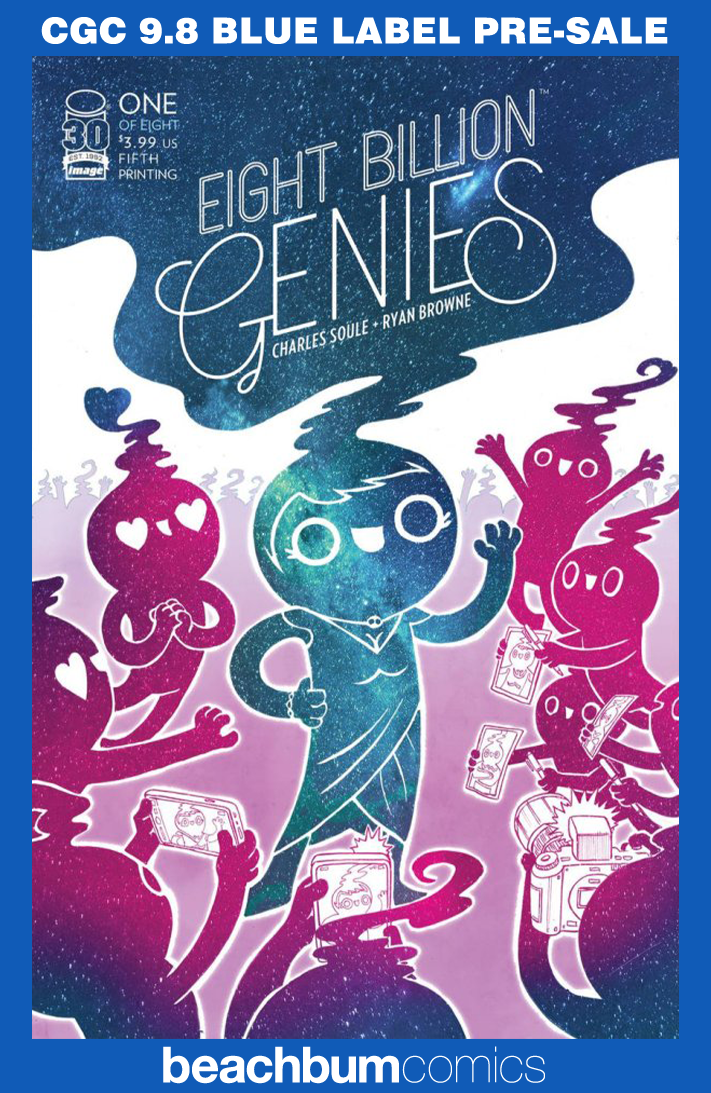 Eight Billion Genies #1 Fifth Printing CGC 9.8