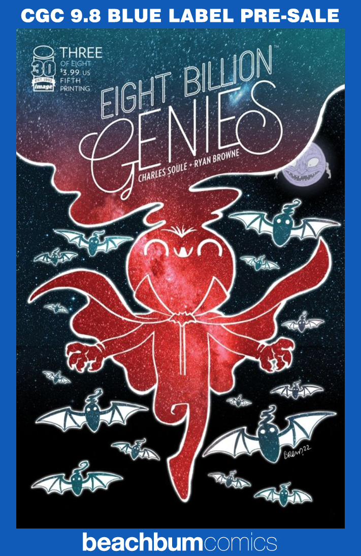 Eight Billion Genies #3 Fifth Printing CGC 9.8
