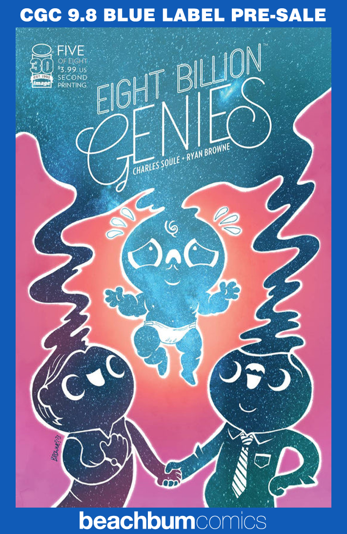 Eight Billion Genies #5 Second Printing CGC 9.8