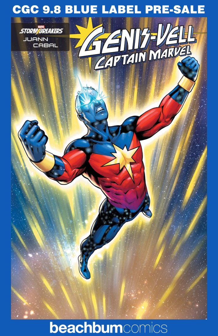 Genis-Vell: Captain Marvel #1 Cabal Variant CGC 9.8