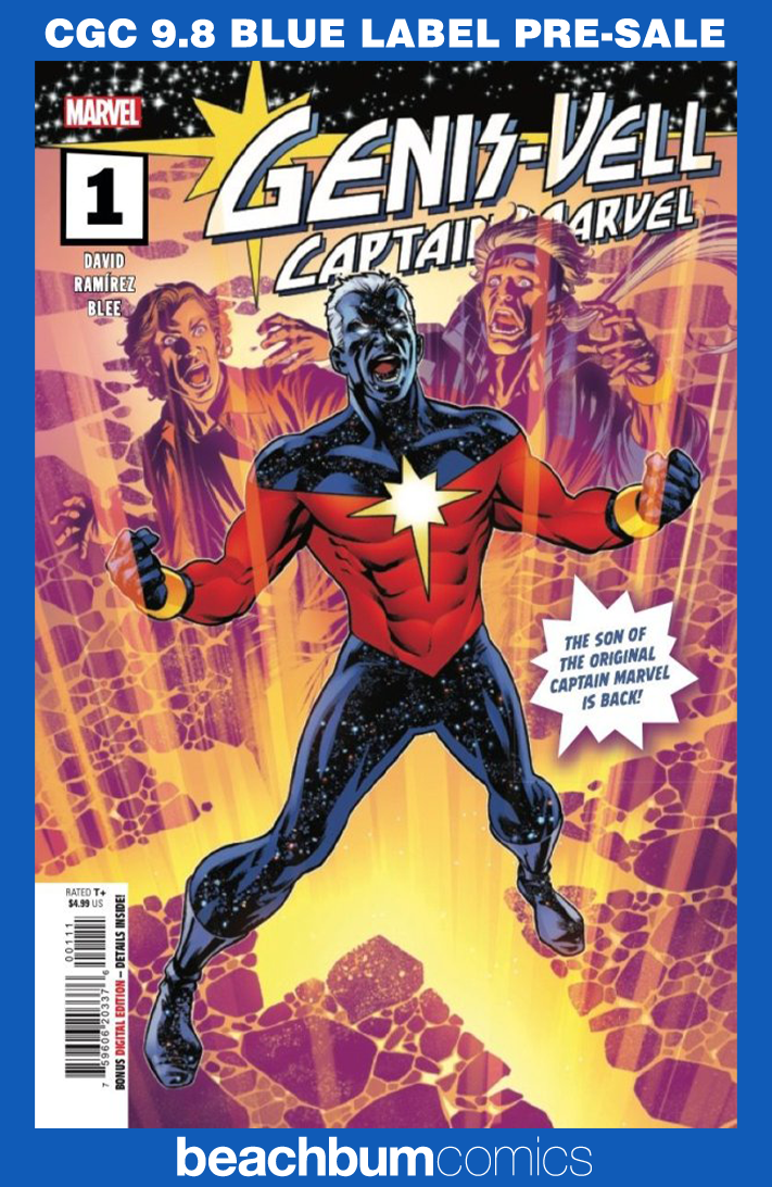 Genis-Vell: Captain Marvel #1 CGC 9.8
