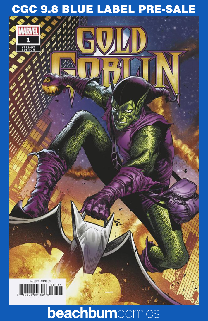 Gold Goblin #1 Checchetto Green Goblin Variant CGC 9.8