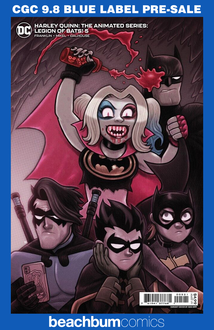 Harley Quinn: The Animated Series - Legion of Bats #5 Variant CGC 9.8