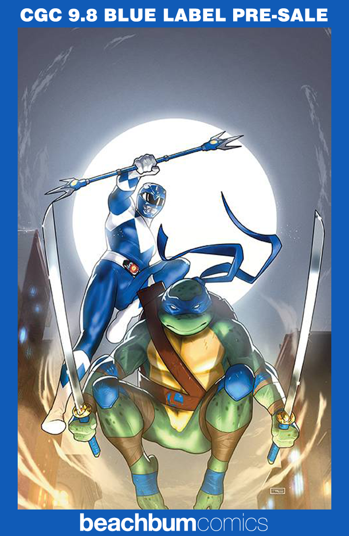Mighty Morphin Power Rangers/Teenage Mutant Ninja Turtles #3 Clarke Variant CGC 9.8
