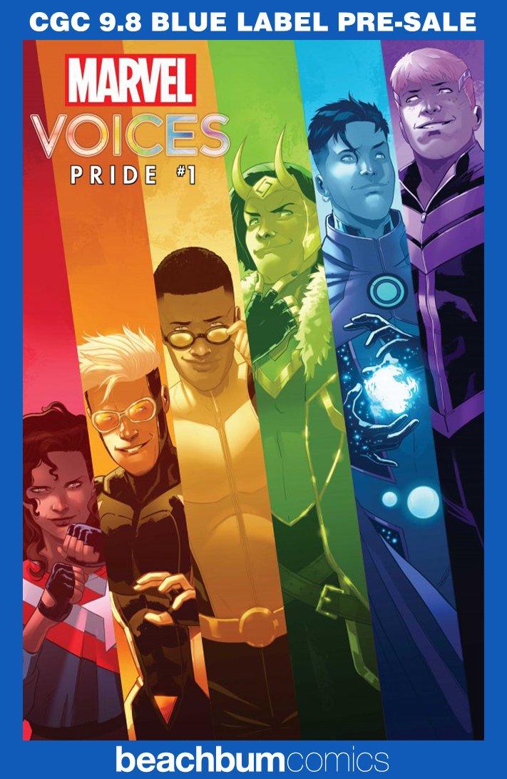 Marvel Voices: Pride #1 Byrne 1:25 Retailer Incentive Variant CGC 9.8 - First appearance Escapade