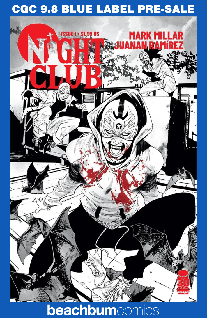 Night Club #1 B/W Variant CGC 9.8