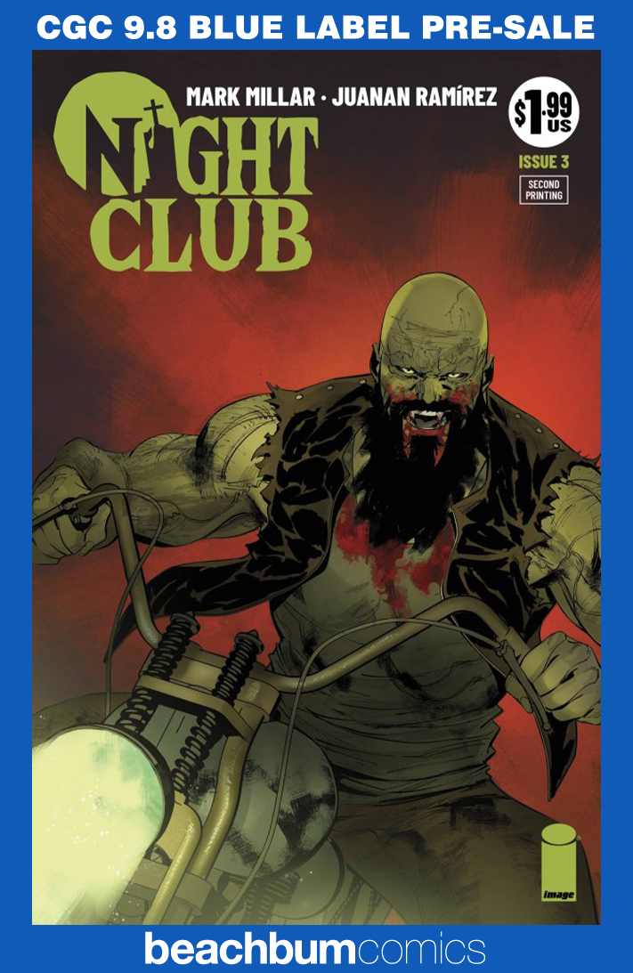 Night Club #3 Second Printing CGC 9.8