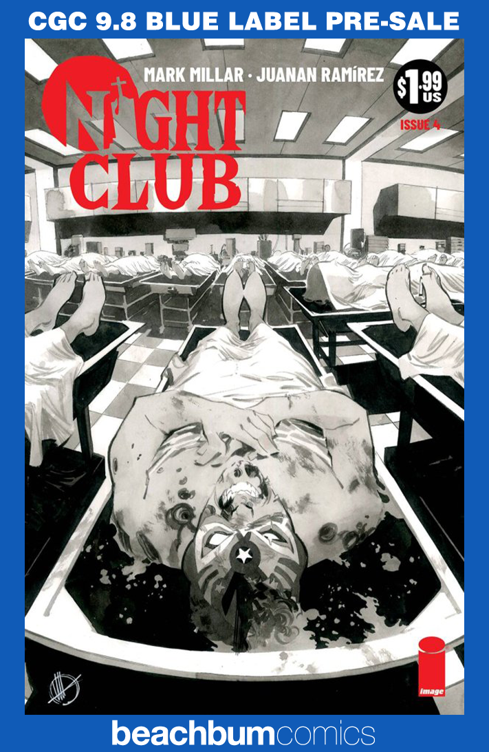 Night Club #4 B/W Variant CGC 9.8