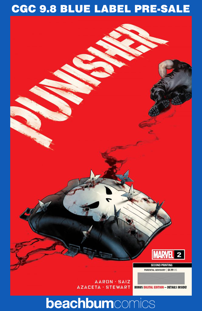 Punisher #2 Second Printing CGC 9.8