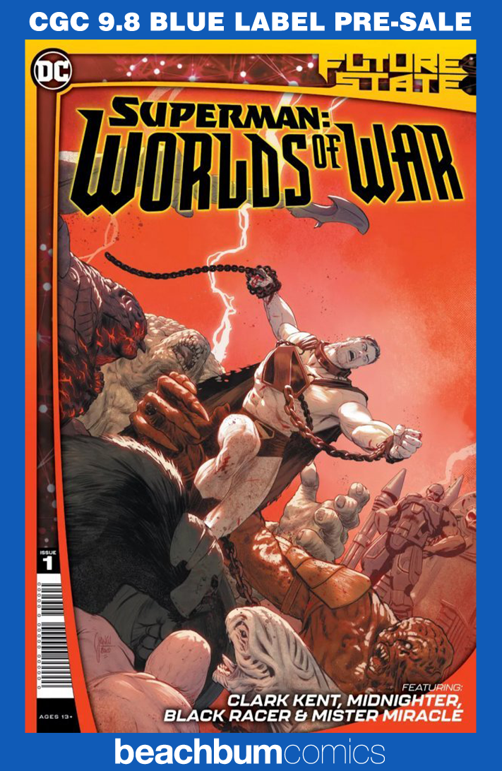 Future State: Superman Worlds of War #1 CGC 9.8