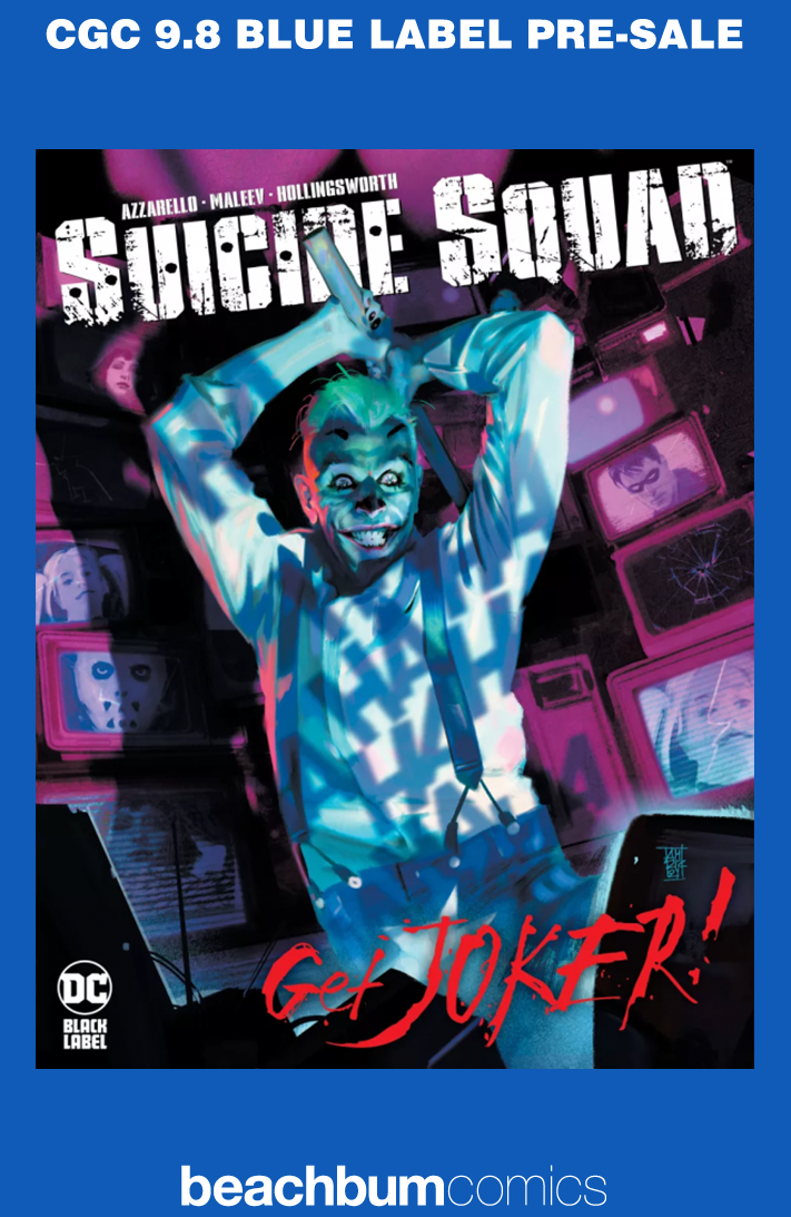 Suicide Squad: Get Joker #1 DC Black Label CGC 9.8