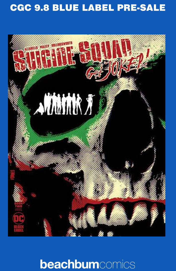 Suicide Squad: Get Joker #2 Variant DC Black Label CGC 9.8