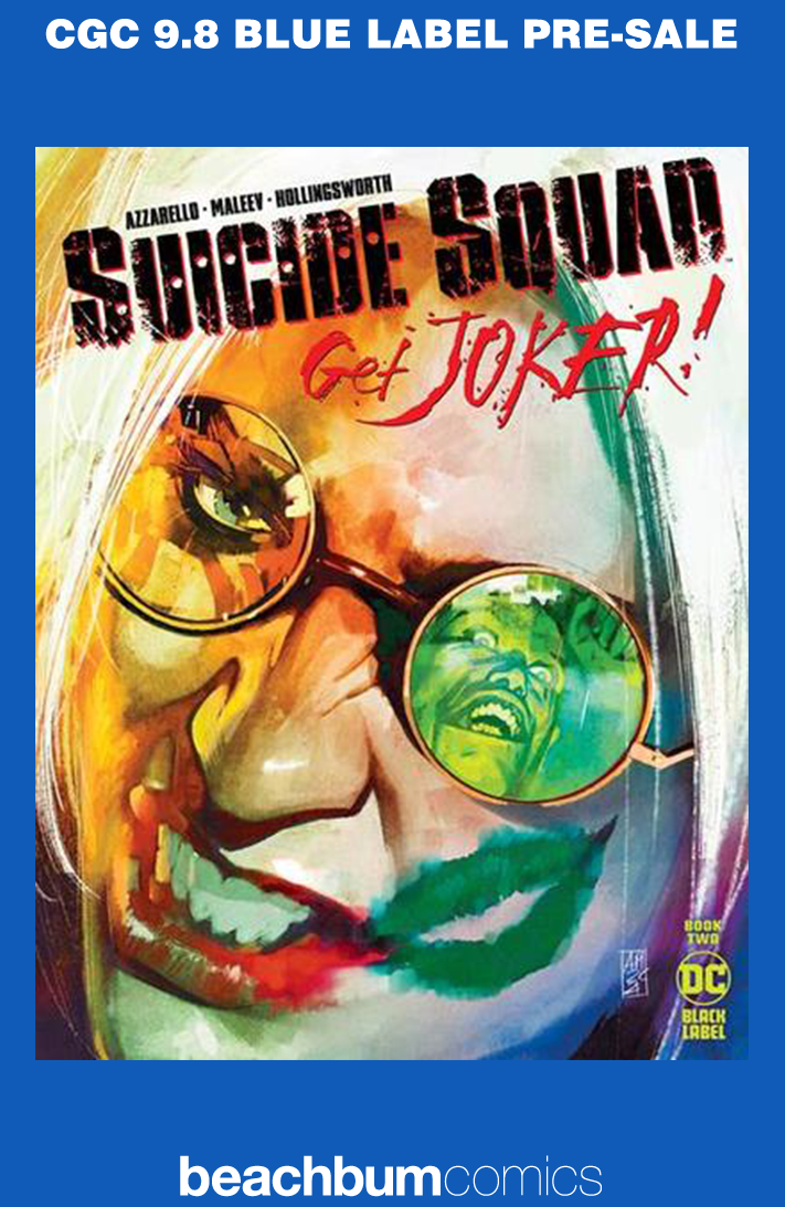 Suicide Squad: Get Joker #2 DC Black Label CGC 9.8