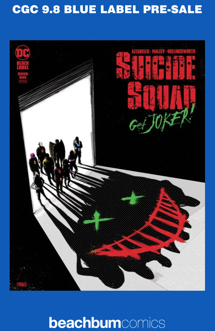Suicide Squad: Get Joker #1 Variant DC Black Label CGC 9.8